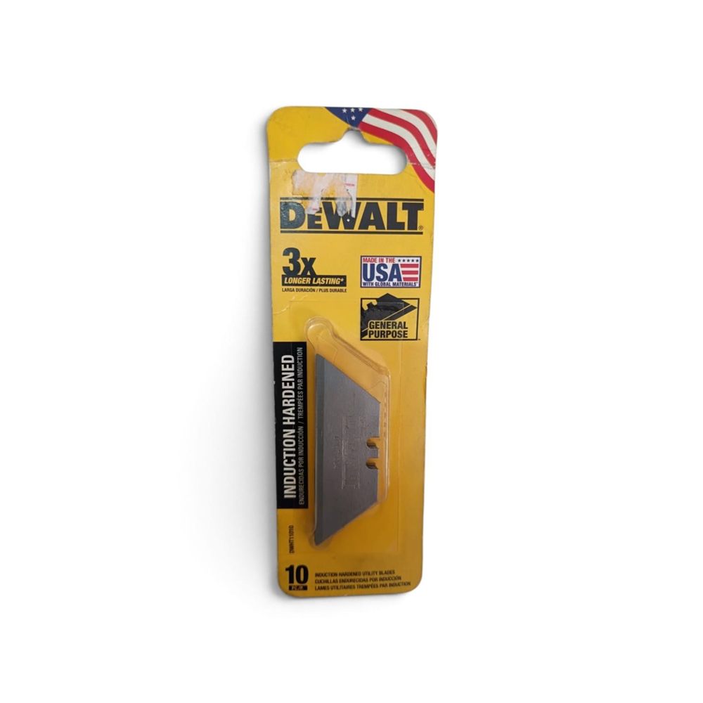Cuchillas de Uso General 10 Unidades DeWalt
