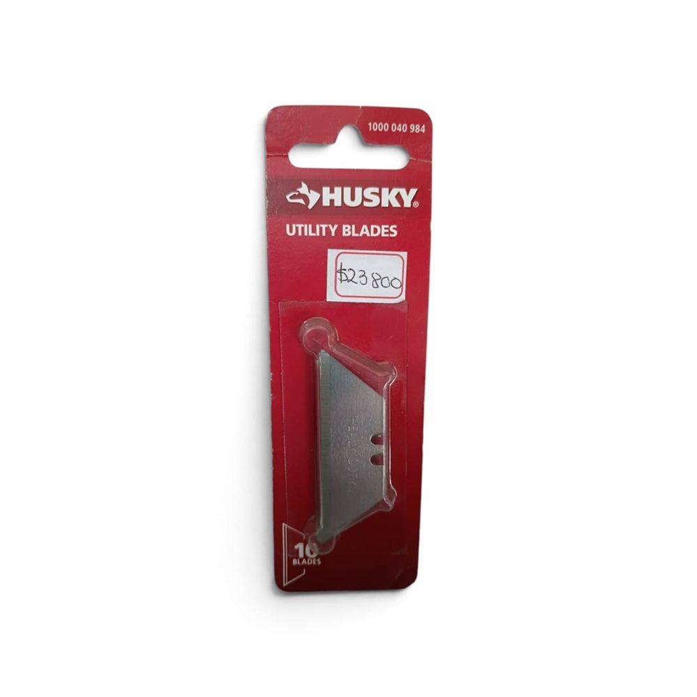 Cuchillas Trapezoidales 10 Unidades Husky