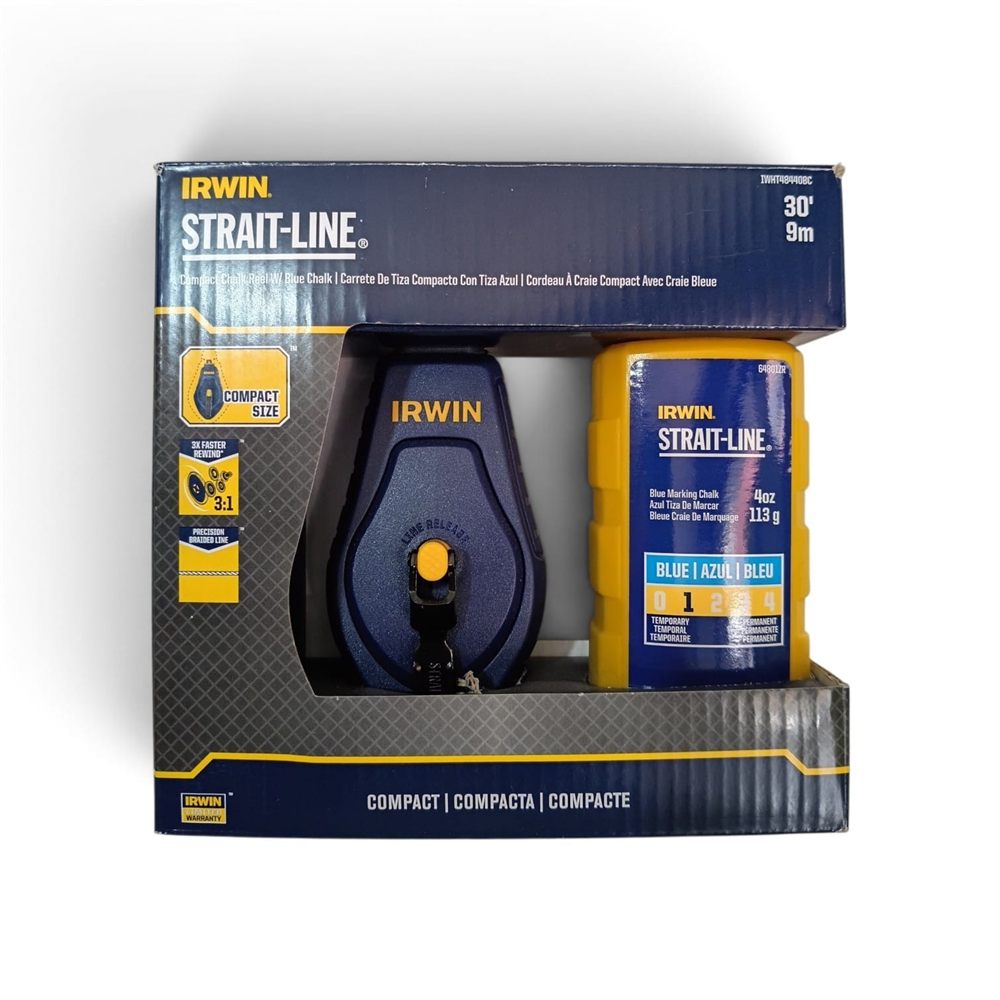 Tizador Strait-Line 9 m con Tiza Azul Irwin