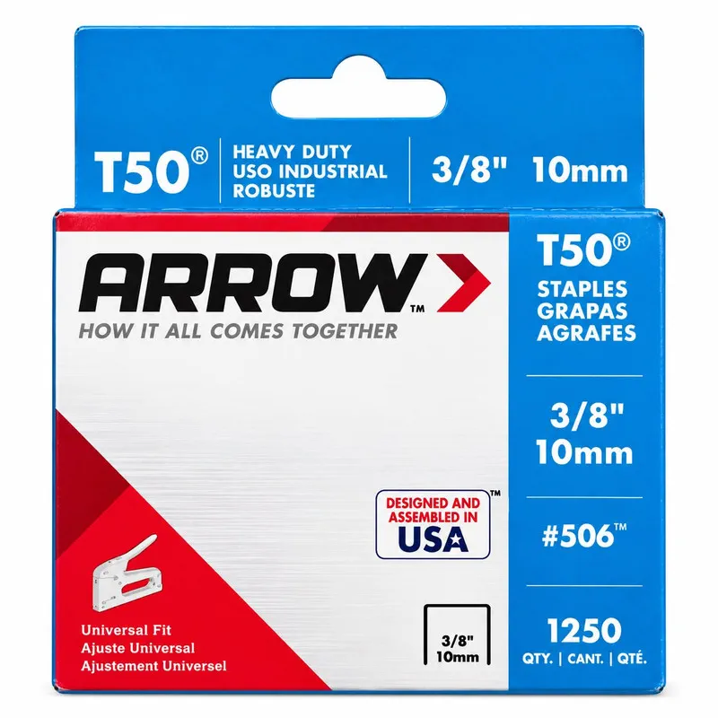 Grapas T50 10MM Arrow