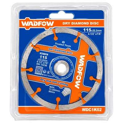 Disco Diamantado 115mm Wadfow