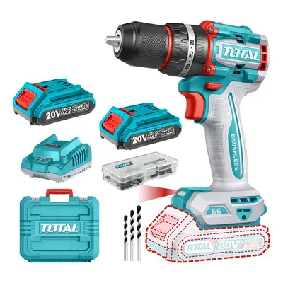 Taladro de Impacto 20V Brushless Total
