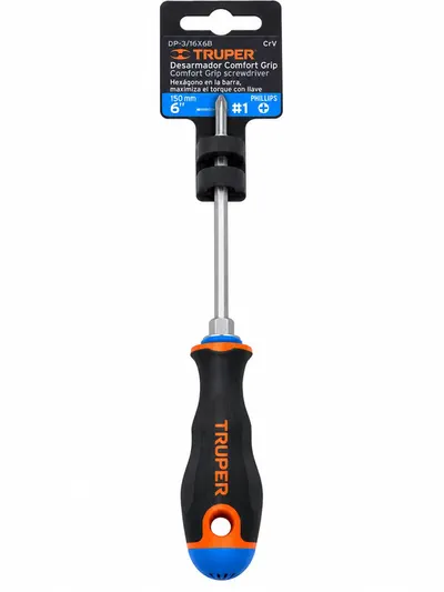 Destornillador De Cruz Comfort Truper