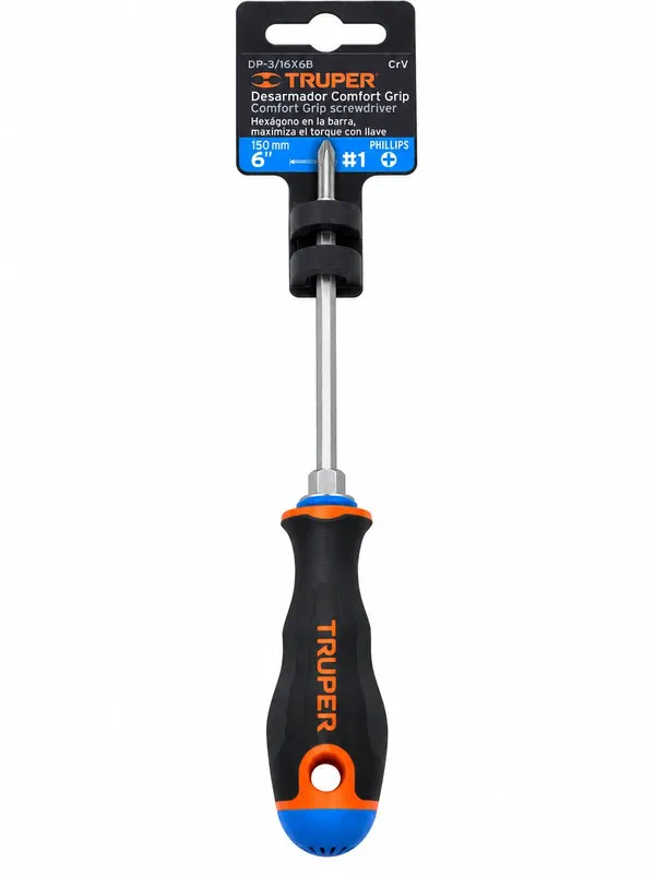 Destornillador De Cruz Comfort Truper