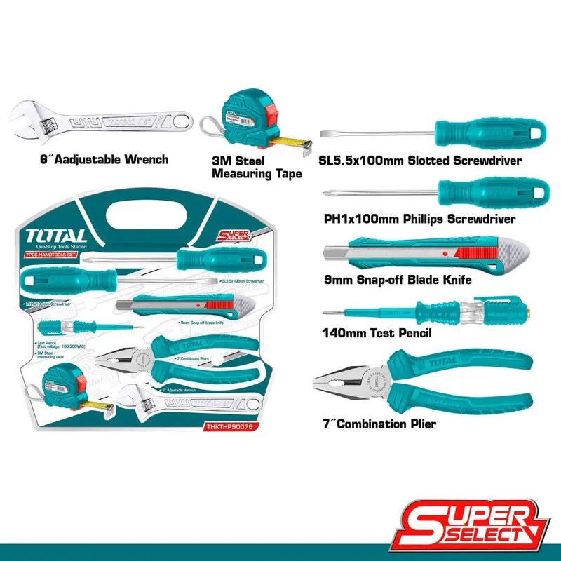 Set de Herramientas 7 Piezas Total