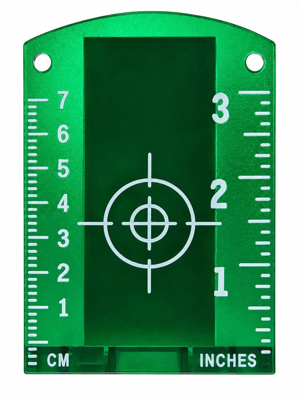 Placa de Puntería Verde para Nivel Láser
