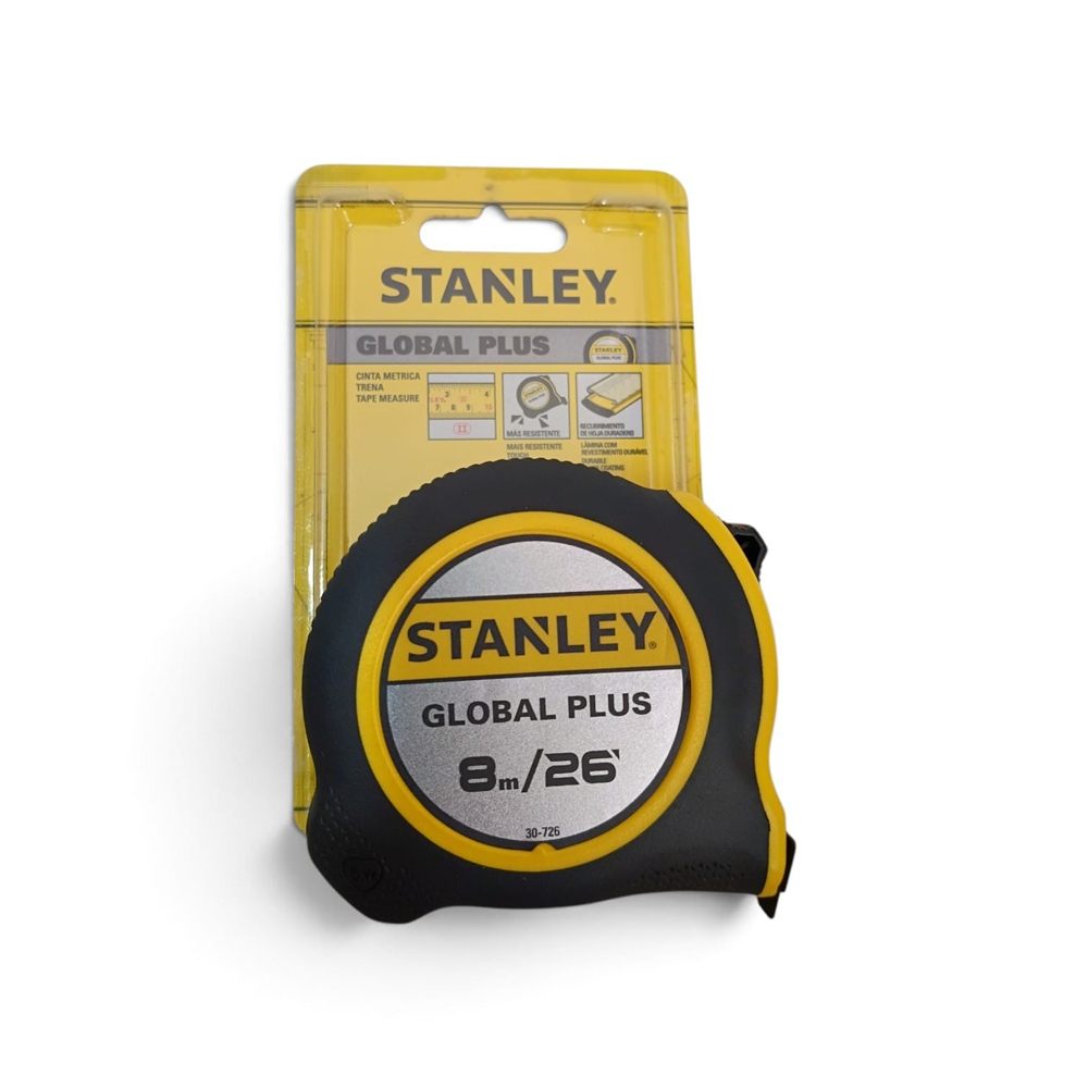 Flexómetro Global Plus 8 m Stanley