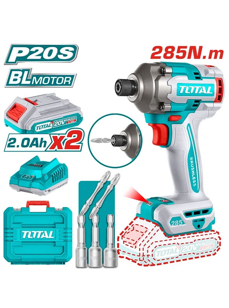 Atornillador de Impacto 20V Total