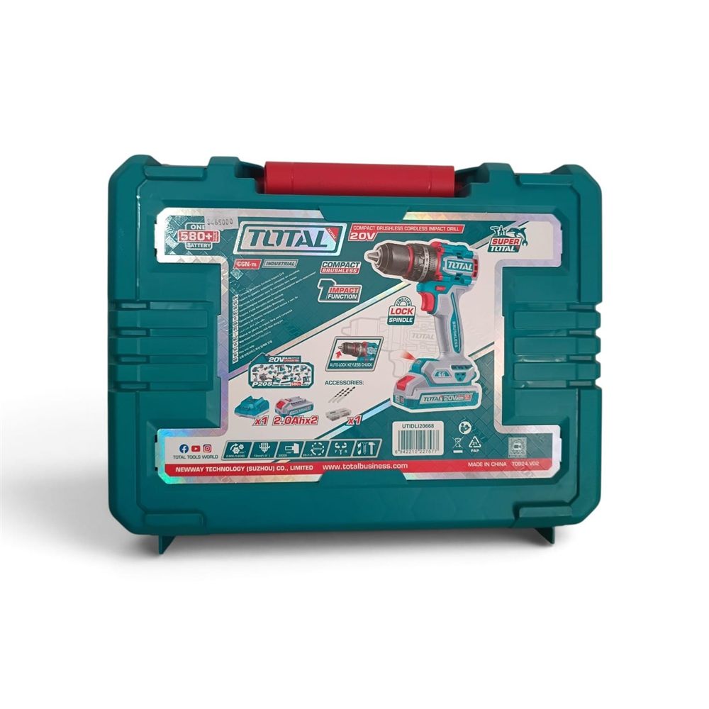 Taladro de Impacto 20V Brushless Total