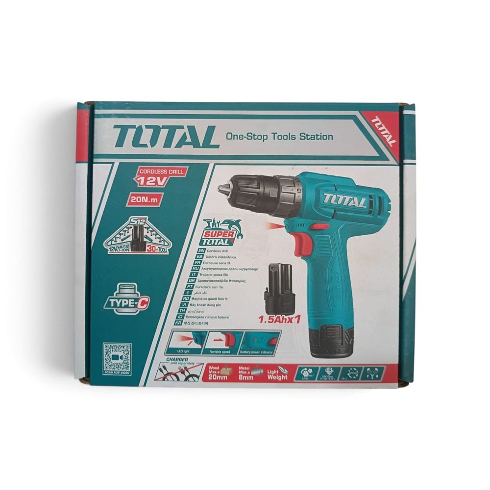 Taladro Inalámbrico 12V Total