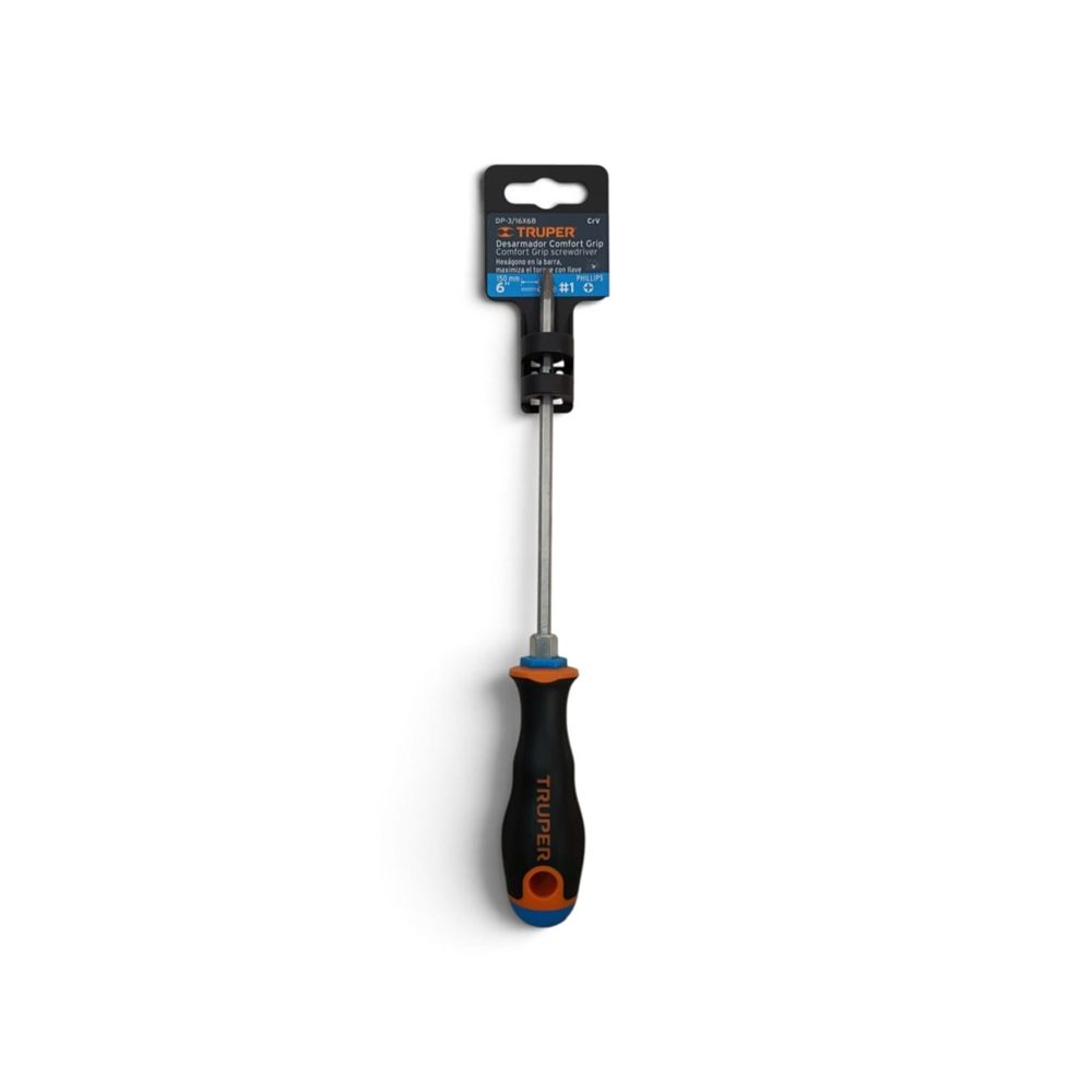 Destornillador Comfort Grip Truper