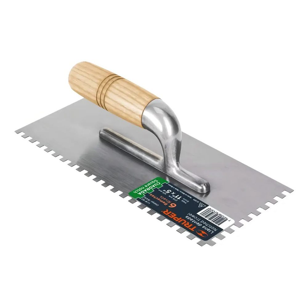 Llana Dentada 11x5 Pulgadas Truper